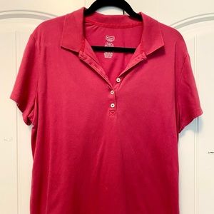 Pink polo size XXL